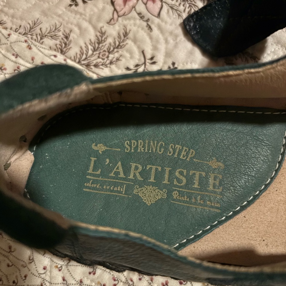 L'ATISTE Teal Women's Flats